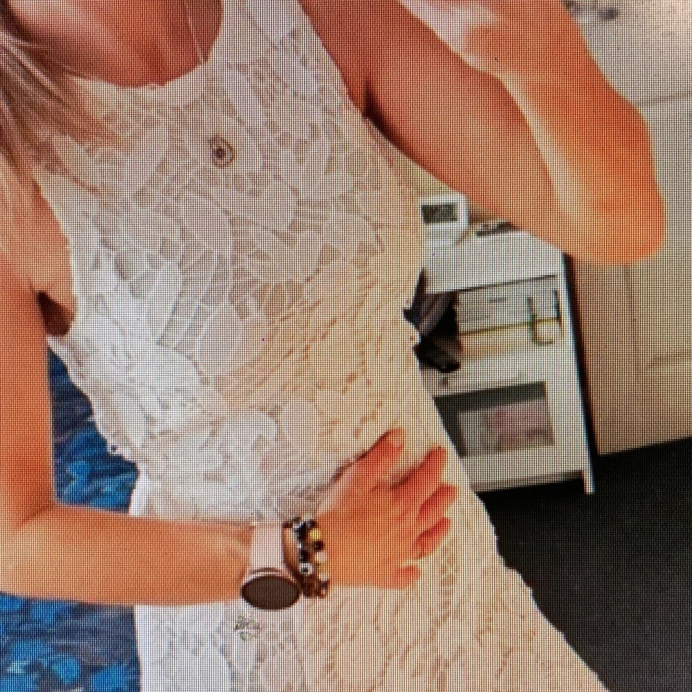 Elegant White Lace Dress